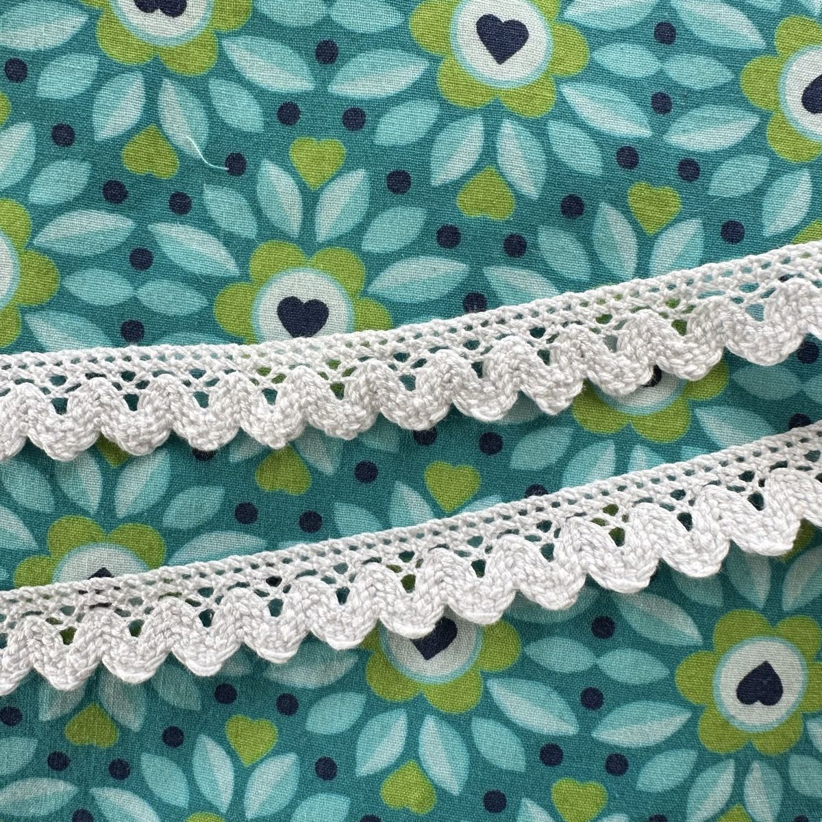 Tessuti: Ruban dentelle blanc – Nuovo e nell'imballaggio originale da Dully venduto da Gaby_bkz2 1
