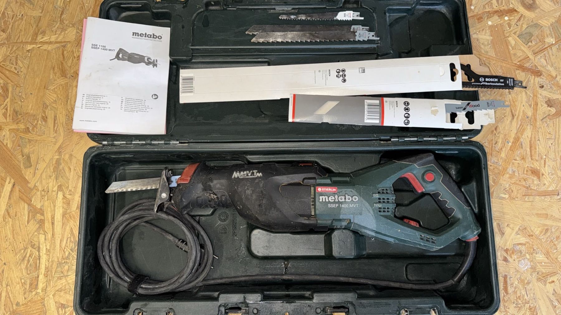 Sägen: Sabelsäge Metabo SSEP 1400 MVT – Gebraucht aus Beringen von Maka1990