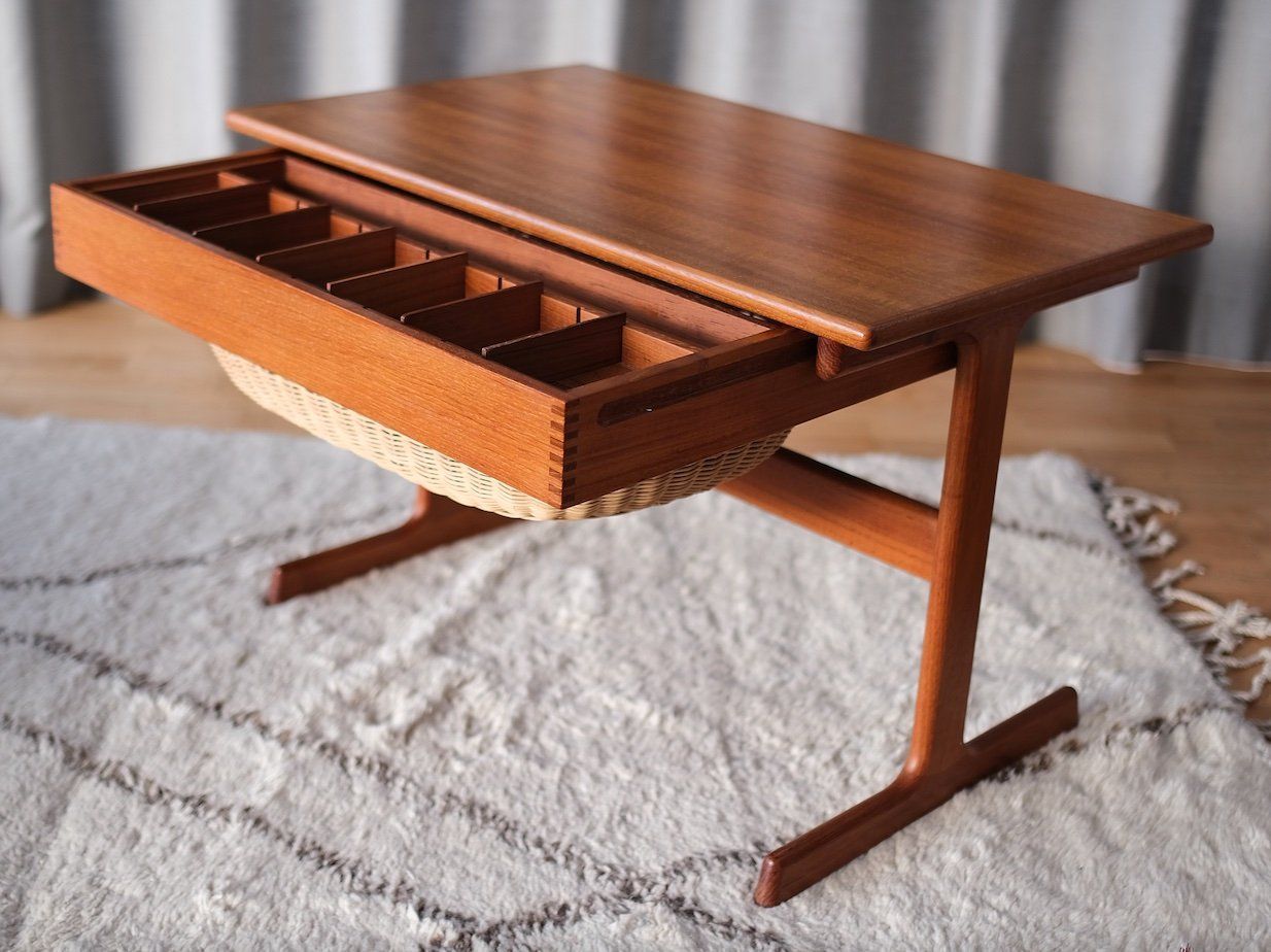 Tische: Kai Kristiansen sewing table, Nähtisch – Gebraucht aus Bern von Zmodern_VIN 1