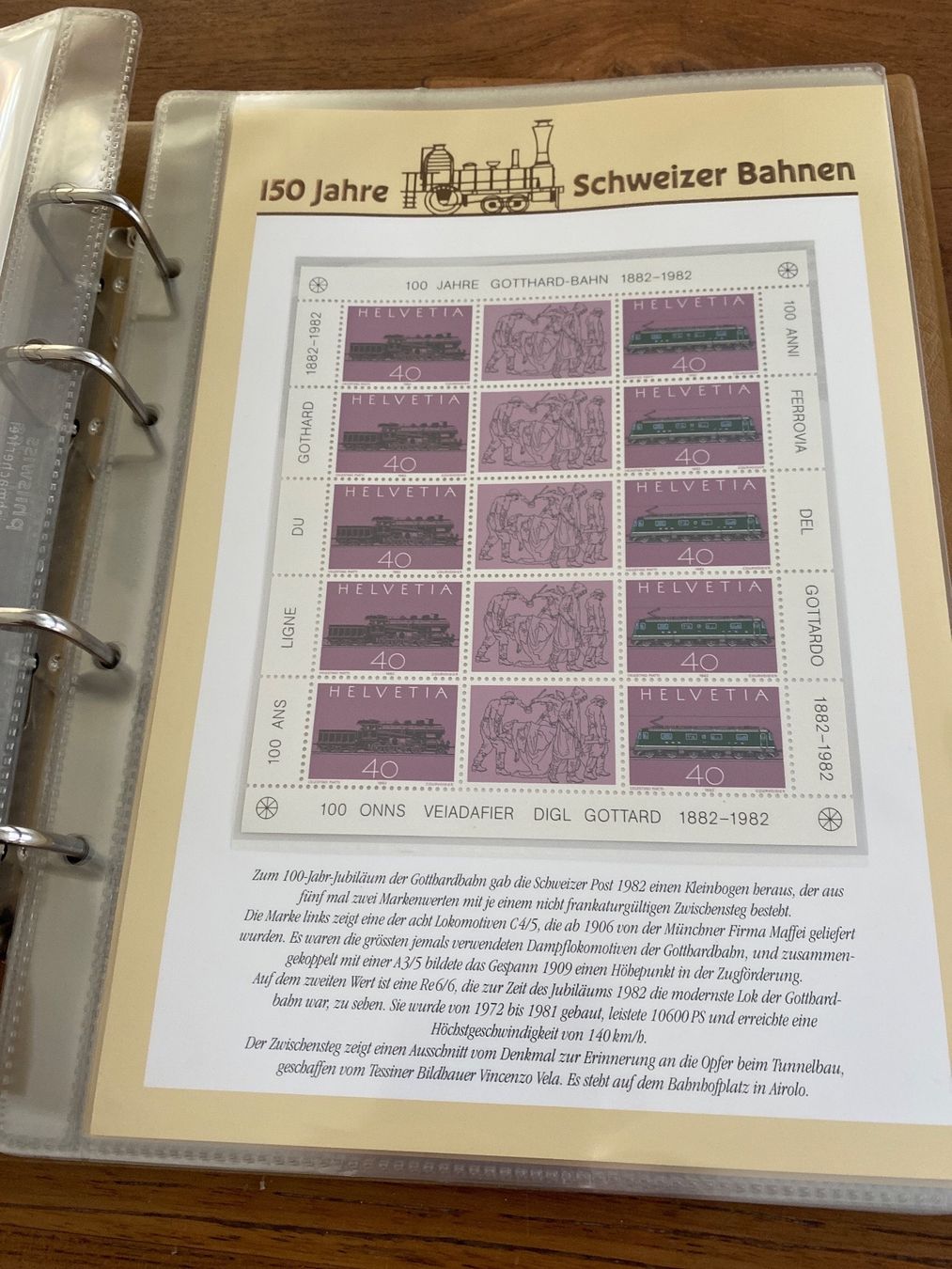 Tutti i francobolli: 150 Jahre Schweizer Bahnen Briefmarken – Usato da Kriens venduto da Wundertuete17 3