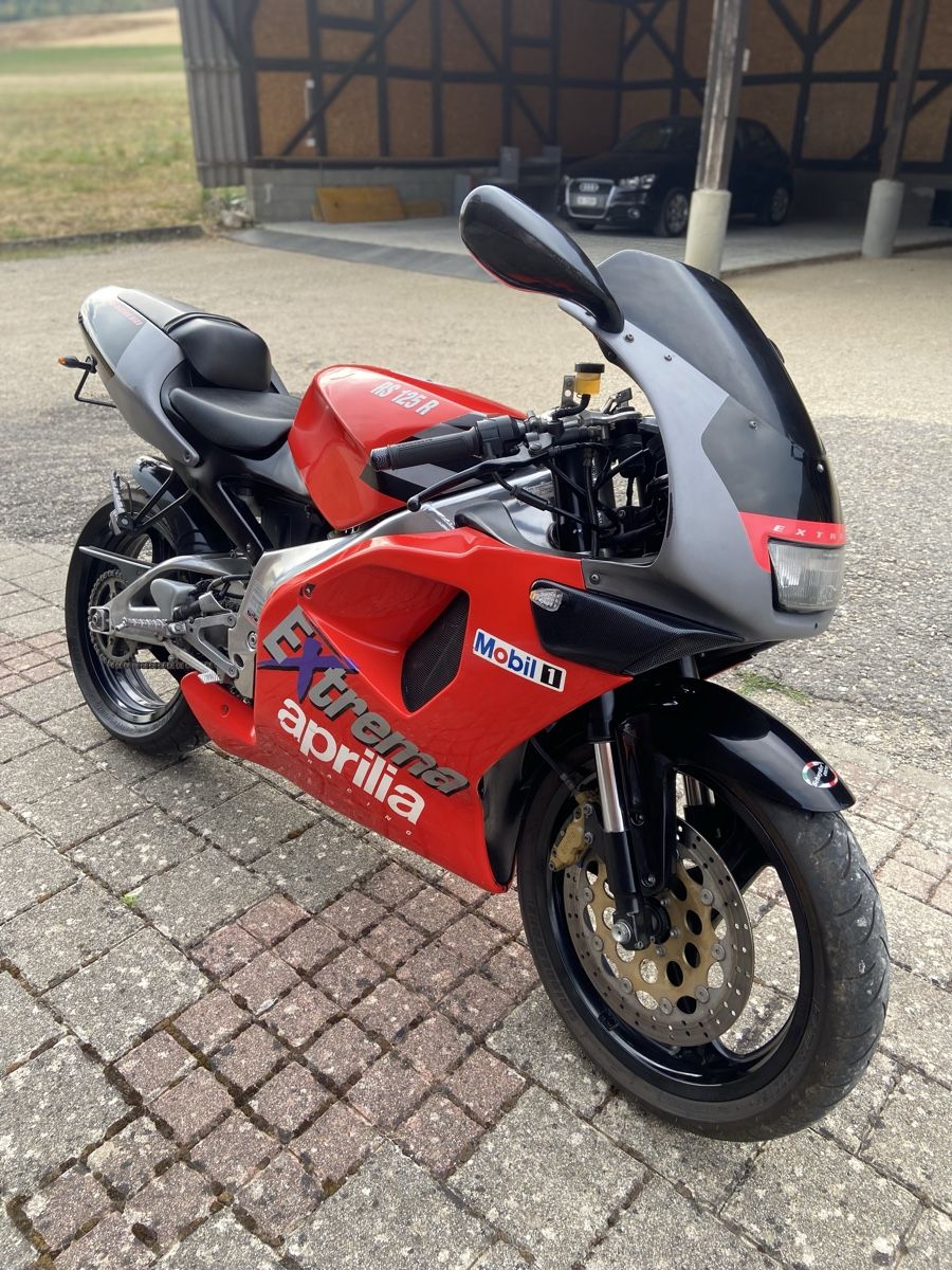 Aprilia Strasse: Aprilia RS 125 Extrema 1994 – Gebraucht aus Grenchen von Motorini 1