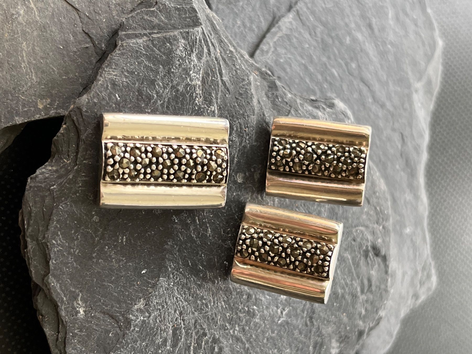 Altri gioielli: Schmuckset Markasiten Silber – Usato da Reiden venduto da Vintage-Soul