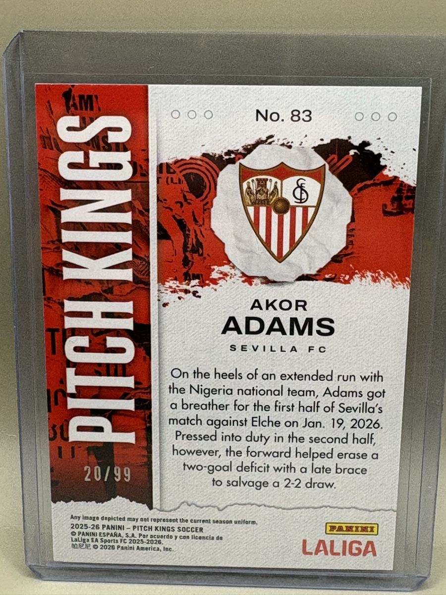 Panini Carte collezionabili: Panini - Akor Adams - nummeriert /99 – Nuovo (secondo la descrizione) da Oberbuchsiten venduto da Bananefrappe93 1