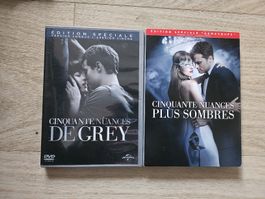 Lot DVD 50 nuances de Grey (2 films)