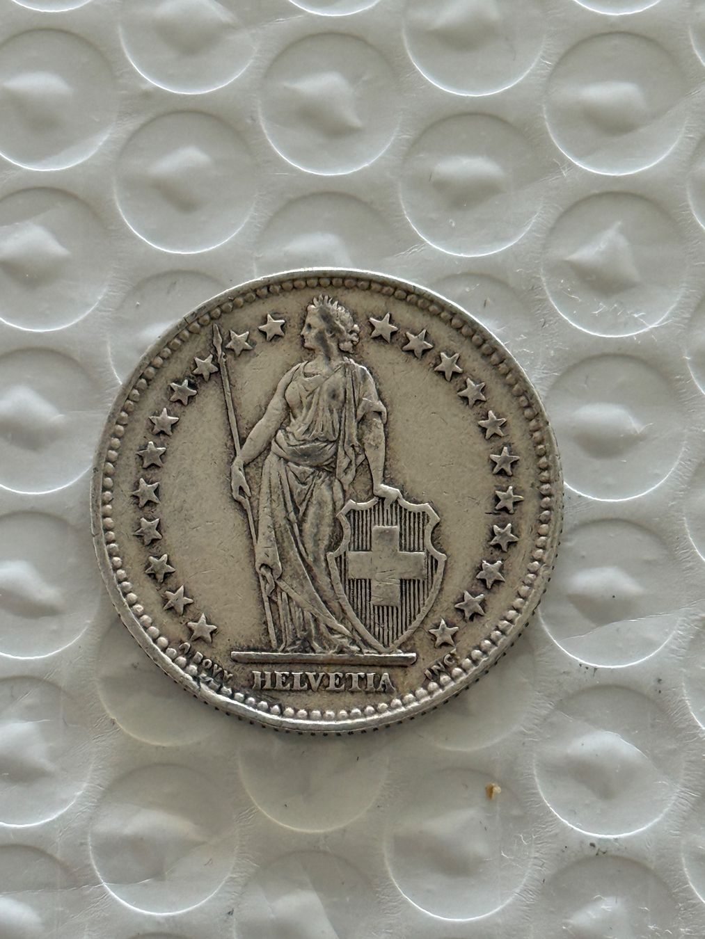 Tutti le monete: 2 Franken 1937  Rar – Usato da Wallisellen venduto da SWISS_SILVER1 1