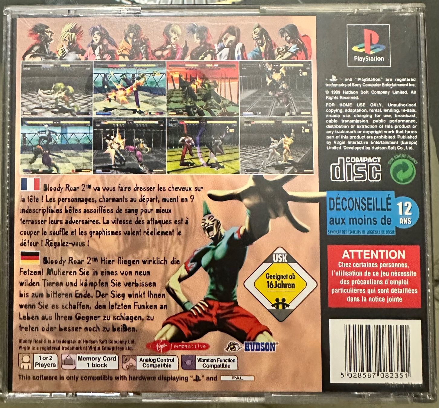 Giochi: Bloody Roar 2 PS1 – Usato da Payerne venduto da gil_92mn 1