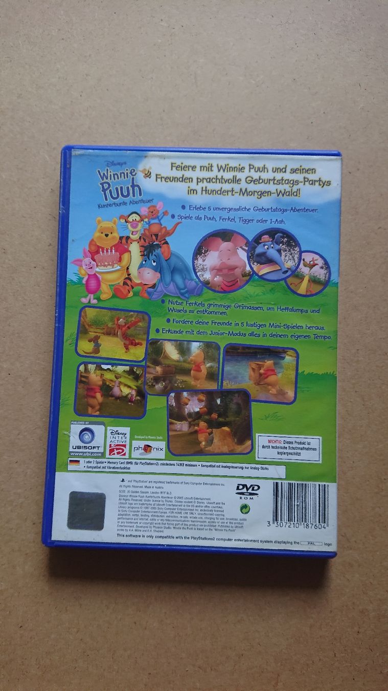 Giochi: Winnie Puuh Kunterbunte Abenteuer ps2 – Usato da Chur venduto da FreakofRarity 1