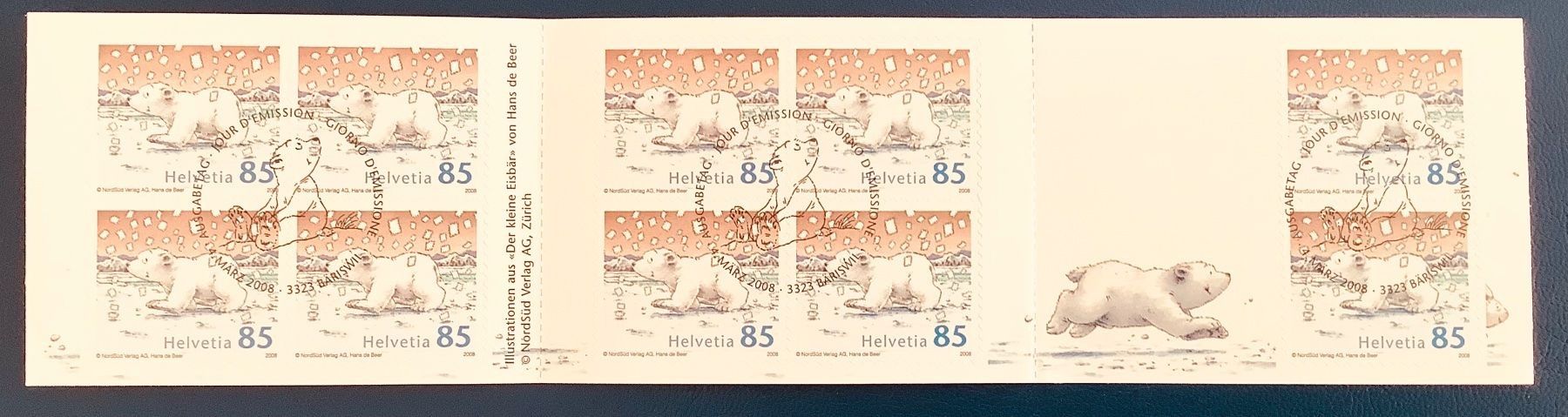 Tous les timbres: 2008 Markenheft Der kleine Eisbär / ET – Neuf (Voir description) à Liestal par Skunk02 1
