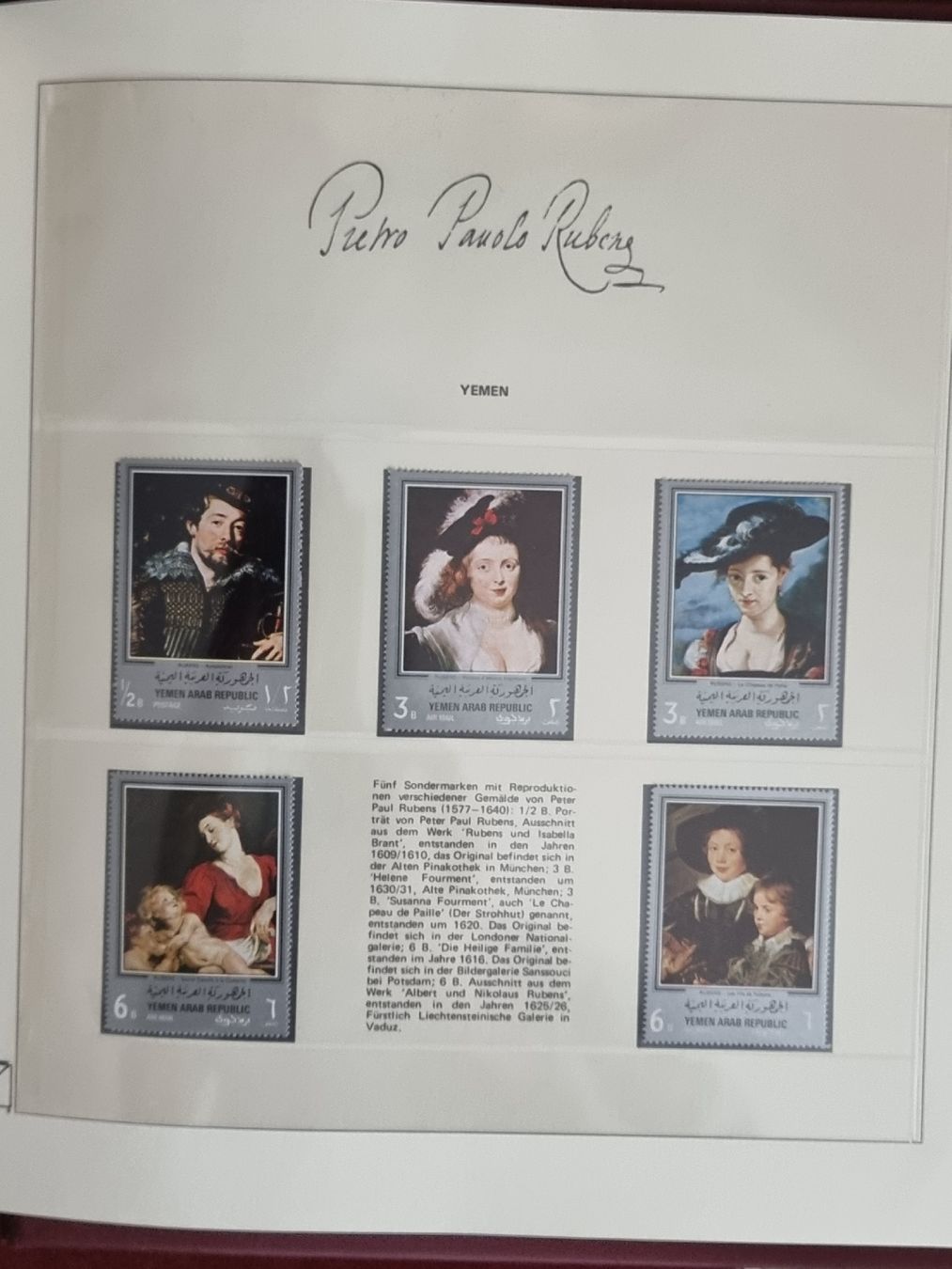 Album: Rubens Briefmarken Sammlung Band 1 & 2,  – Usato da Winikon venduto da raynick 6