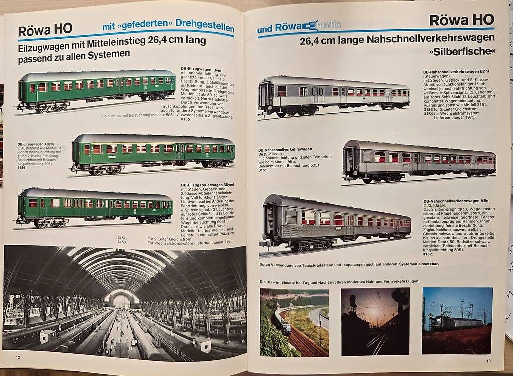 Riviste & Magazine: Röwa modelleisenbahnen 1972-73 – Usato da Lignières venduto da grisoux41 2