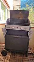 Grill bbq CAMBIGAZ 200L con pietra lavica