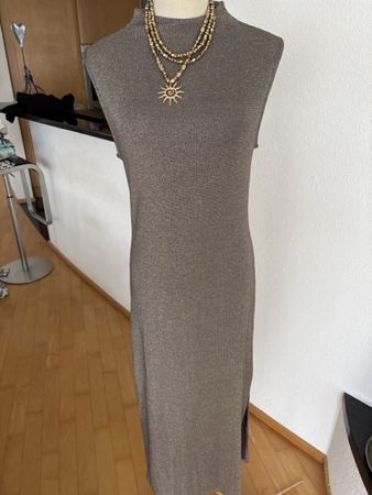 Glitzer Maxidress Gr S