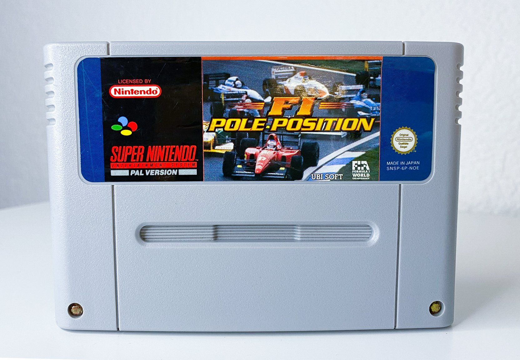 Nintendo Spiele: F1 Pole Position Super Nintendo SNES – Gebraucht aus St. Gallen von bubblybee