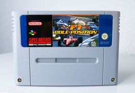 F1 Pole Position Super Nintendo SNES