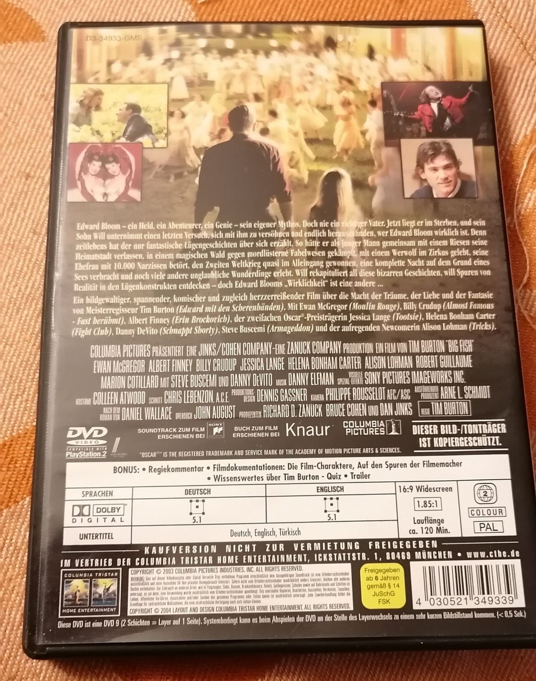 Tutti i DVDs: Big Fish DVD - guter Zustand – Usato da Elsau venduto da 1995staub 1