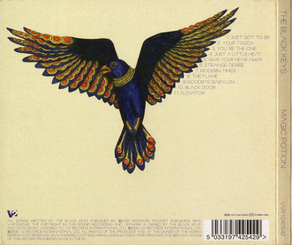 CD: CD The Black Keys - Magic potion (Digipak, 2006) – Usato da Möriken AG venduto da mineralia 1