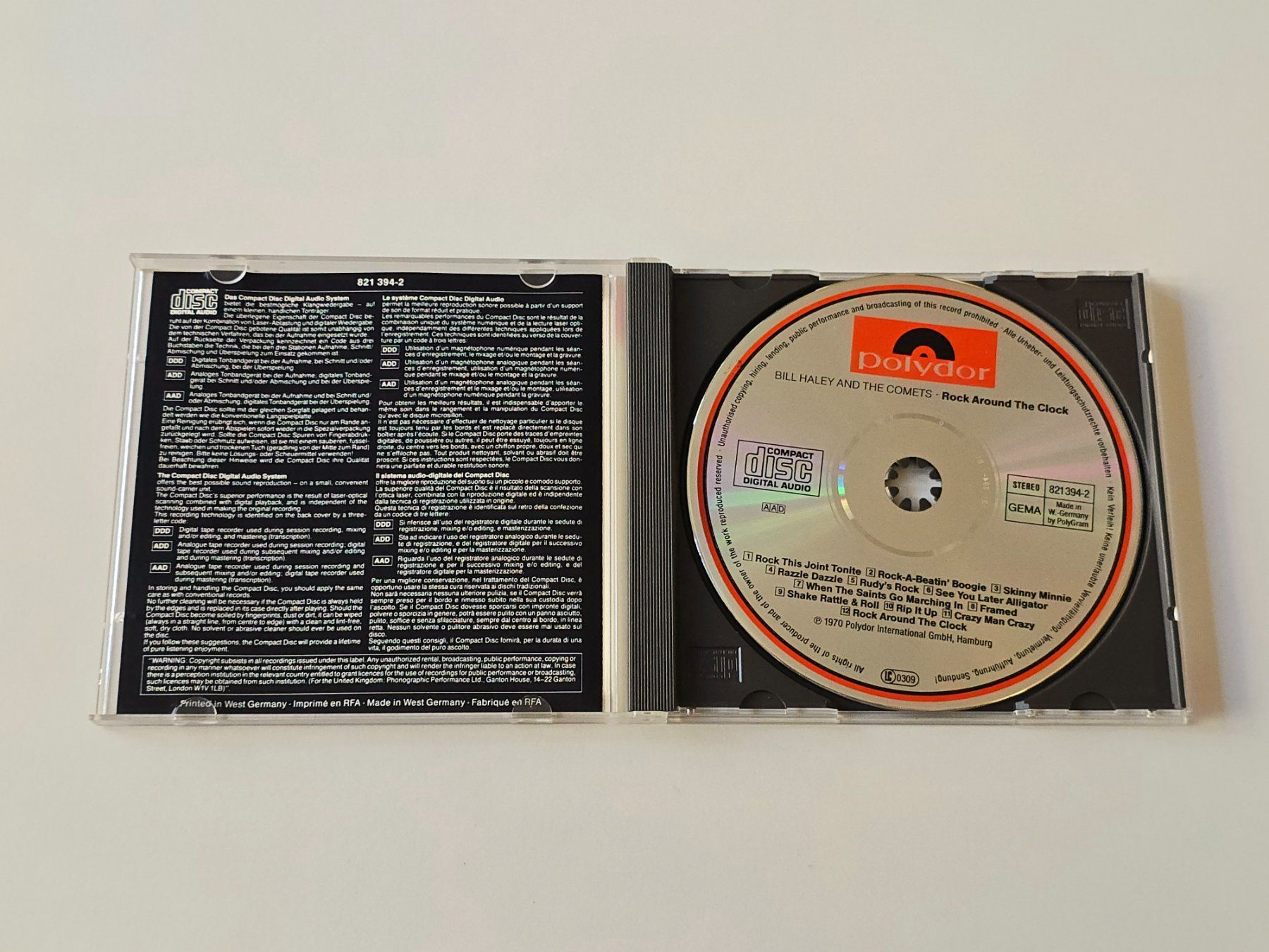 CD: CD Bill Haley and the Comets - Rock around the Clock – Usato da Dättlikon venduto da Wundertuete_ 2