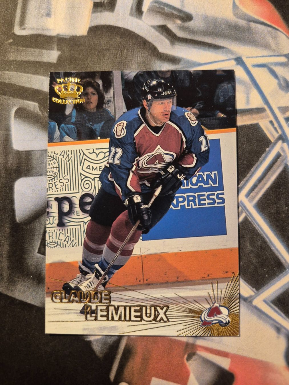 NHL Carte collezionabili: NHL Claude Lemieux Colorado Avalanche – Usato da Treiten venduto da Sauber73
