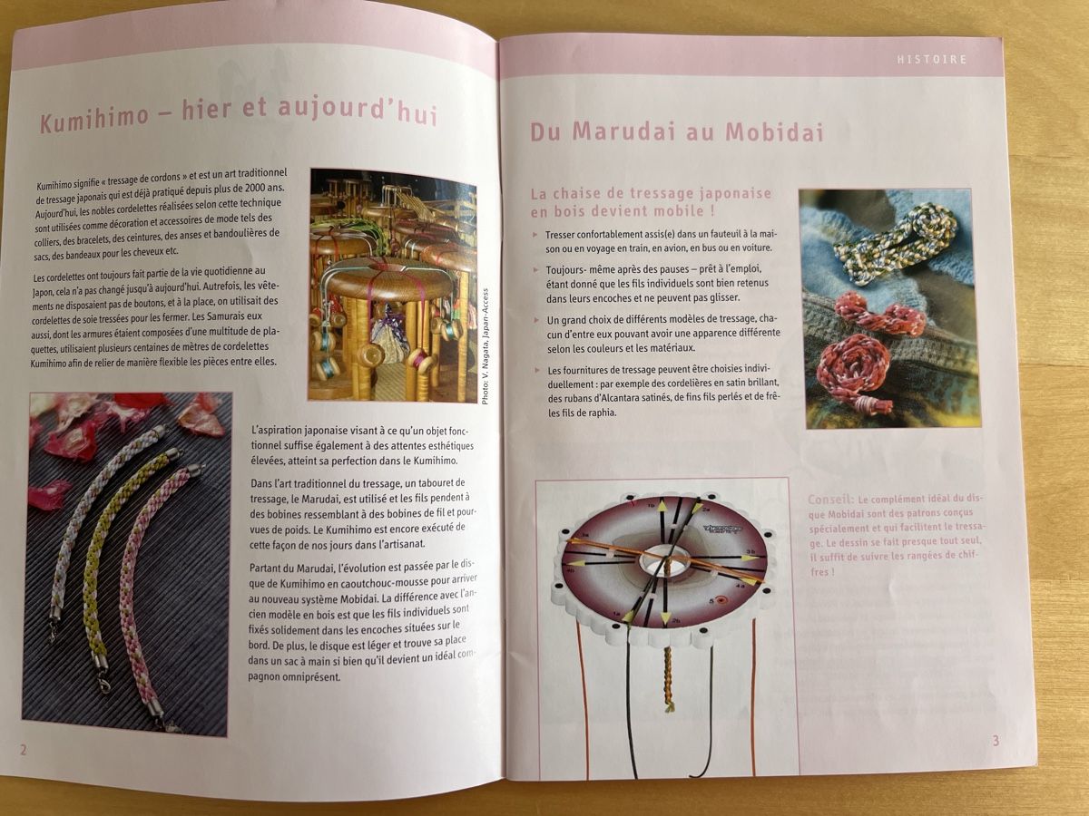 Kordeln & Faden: Tressage japonais – Gebraucht aus Bernex von isa_c5fr 1