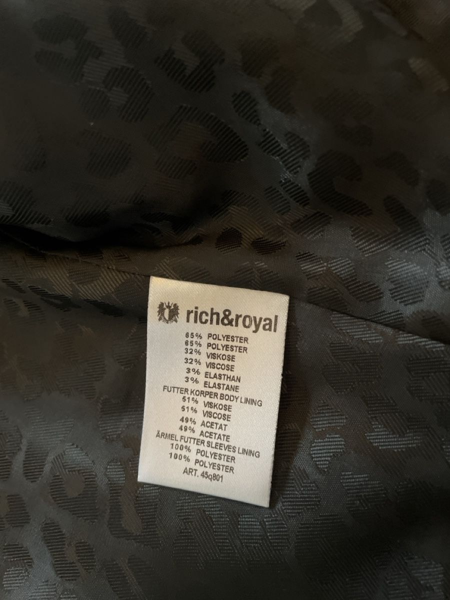 Rich & Royal Giacche: Blazer rich&royal 38 – Nuovo (secondo la descrizione) da Basel venduto da pilzliii 8
