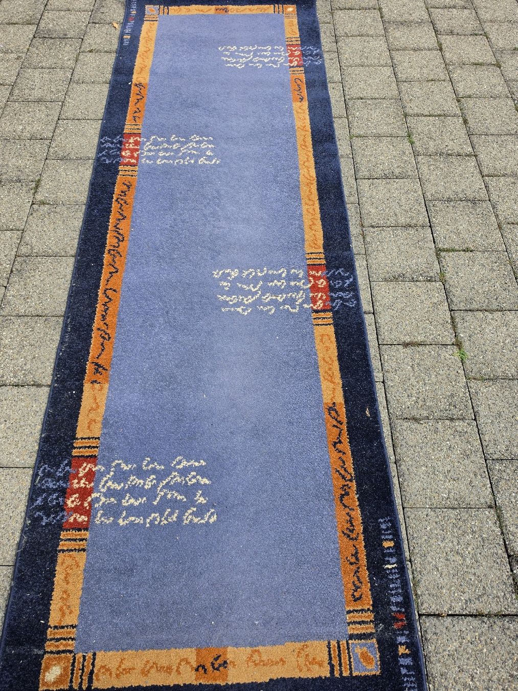 Teppiche: Läufer Teppich blau  neuwertig – Gebraucht aus Mettlen von elios0888 5
