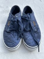 Vans Sommerschuhe, Gr. 34, Dunkelblau mit Muster.
