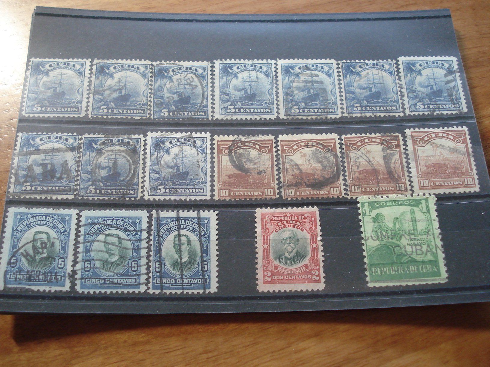 Alle Briefmarken: Lot alte Marken Cuba – Gebraucht aus Niederwil AG von morostahu