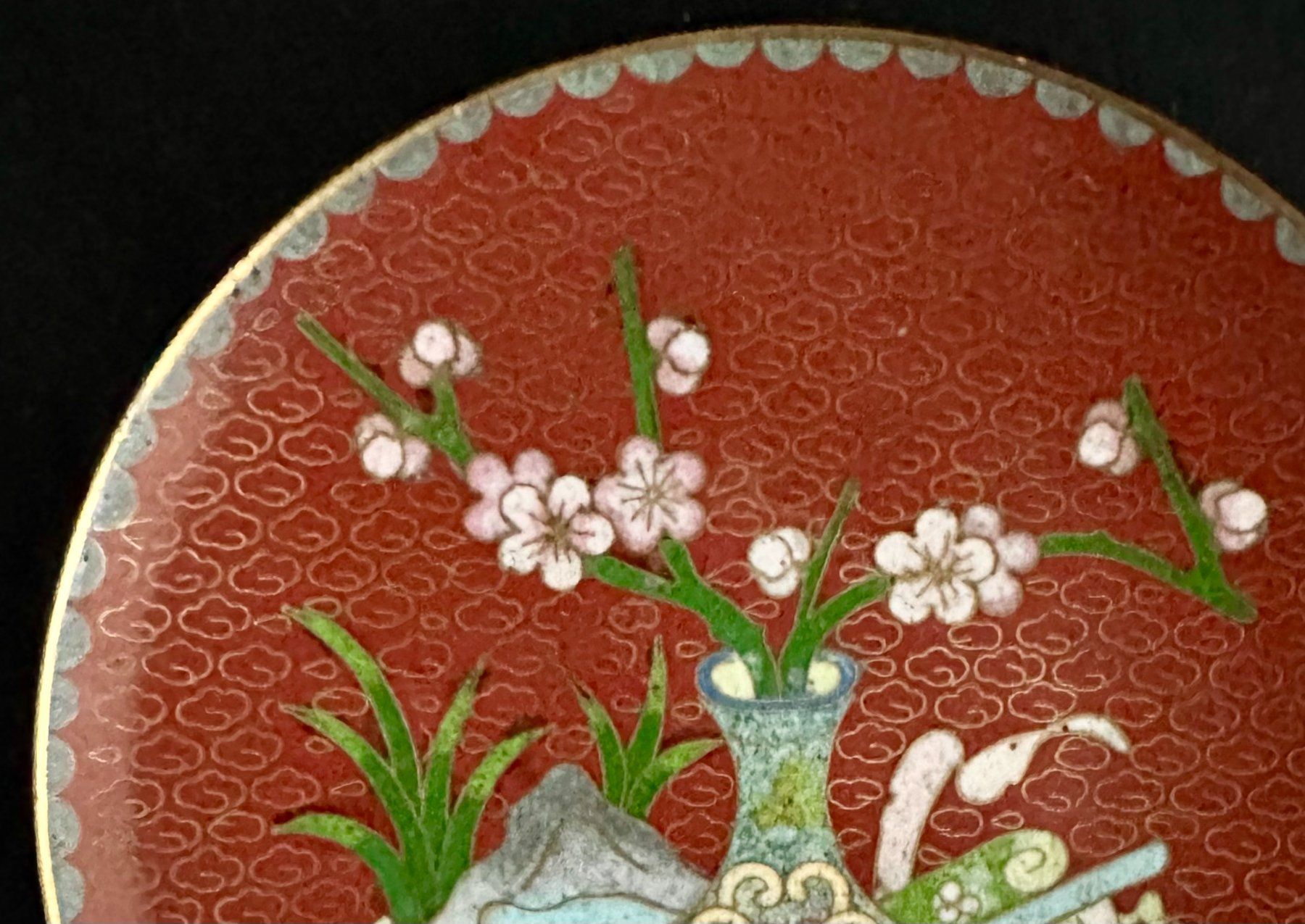 Piatti: China Cloisonne Teller 12,5cm – Usato da Basel venduto da chinarh891 6
