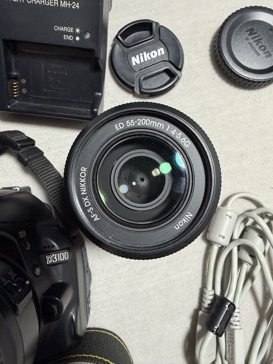 Nikon Fotocamera: Nikon D3100 Spiegelreflexkamera mit 2 Objektiv und Tasche – Usato da Niederbipp venduto da yar_tf6f 4