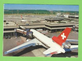 Swissair Flugzeug Flughafen Zürich