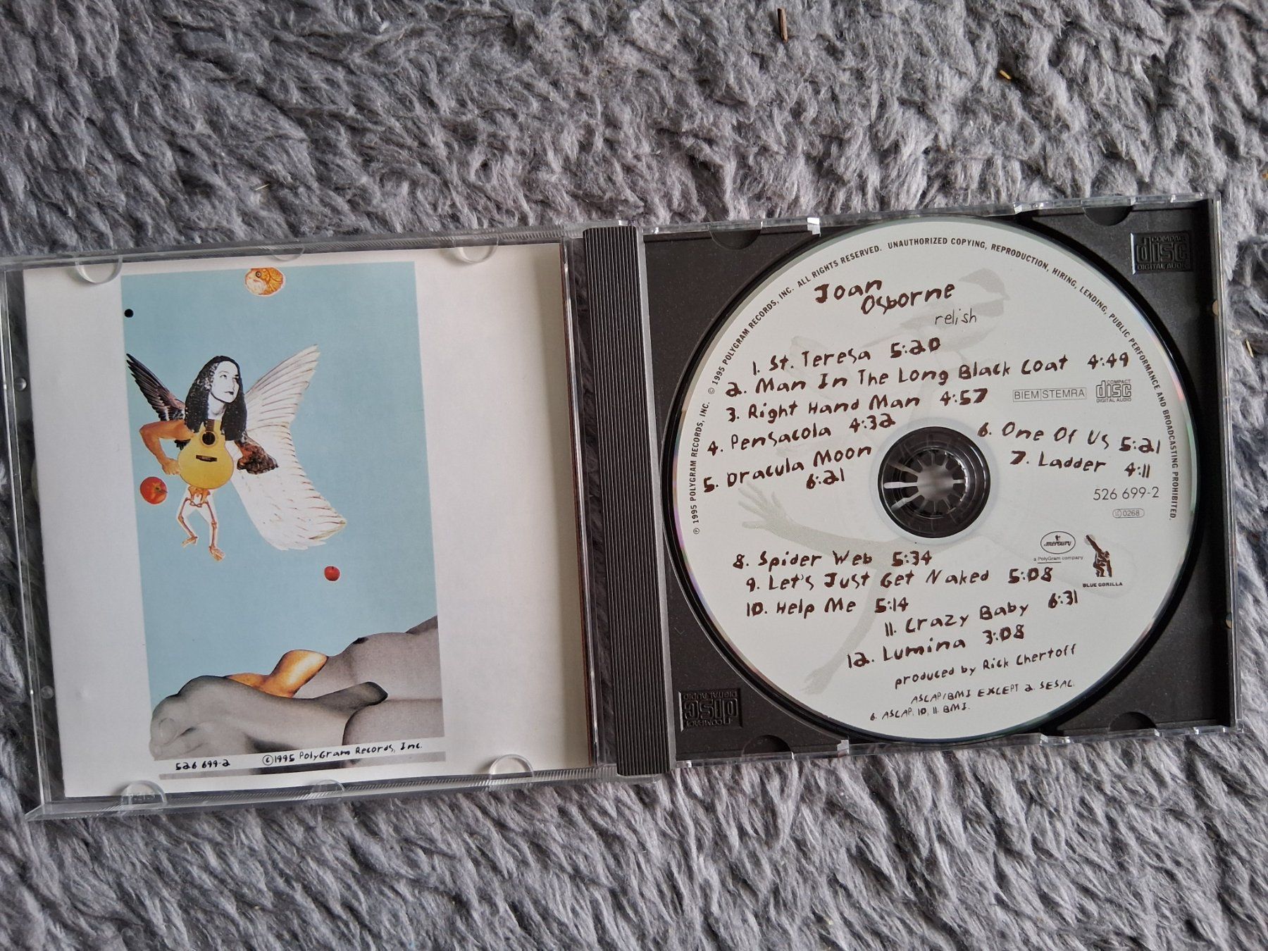 CD: JOAN OSBORNE     RELISH       CD – Usato da Wetzikon ZH venduto da Ramones01 2