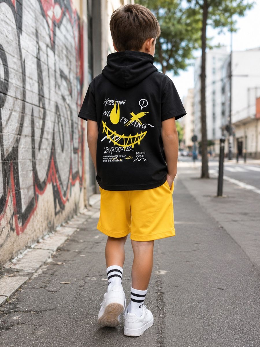Kleiderpakete & -sets: ENSEMBLE ENFANT NOIR ET JAUNE – Neu (gemäss Beschreibung) aus Lausanne von mar_6snp