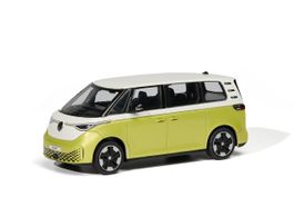 VW ID. Buzz Minibus seit 2023 gelb met. / weiss    1:43