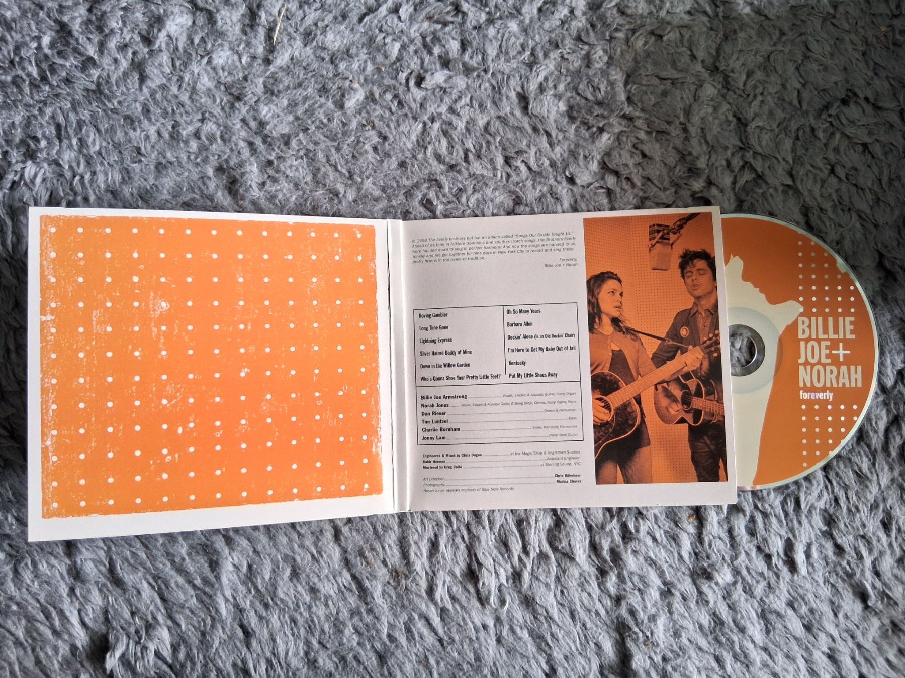 CDs: BILLIE JOE + NORAH     FOREVERLY    CD – Gebraucht aus Wetzikon ZH von Ramones01 2