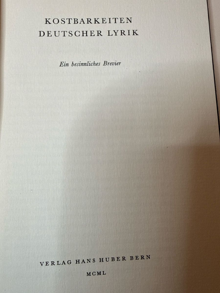 Libri: Kostbarkeiten deutscher Lorik – Usato da Schmitten FR venduto da Hohezelg 1