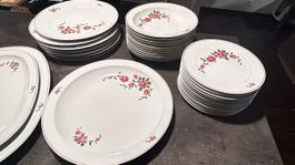 Service de table Suisse Langenthal « Château » – 33 pièces