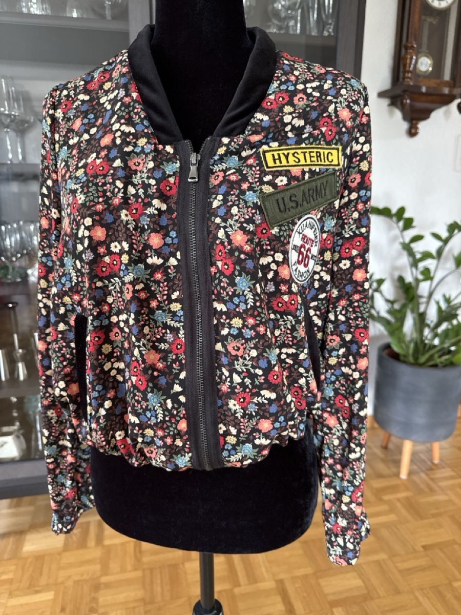 Giacche: Thin Floral Bomber Jacket S – Usato da Fällanden venduto da emilyeheim 1