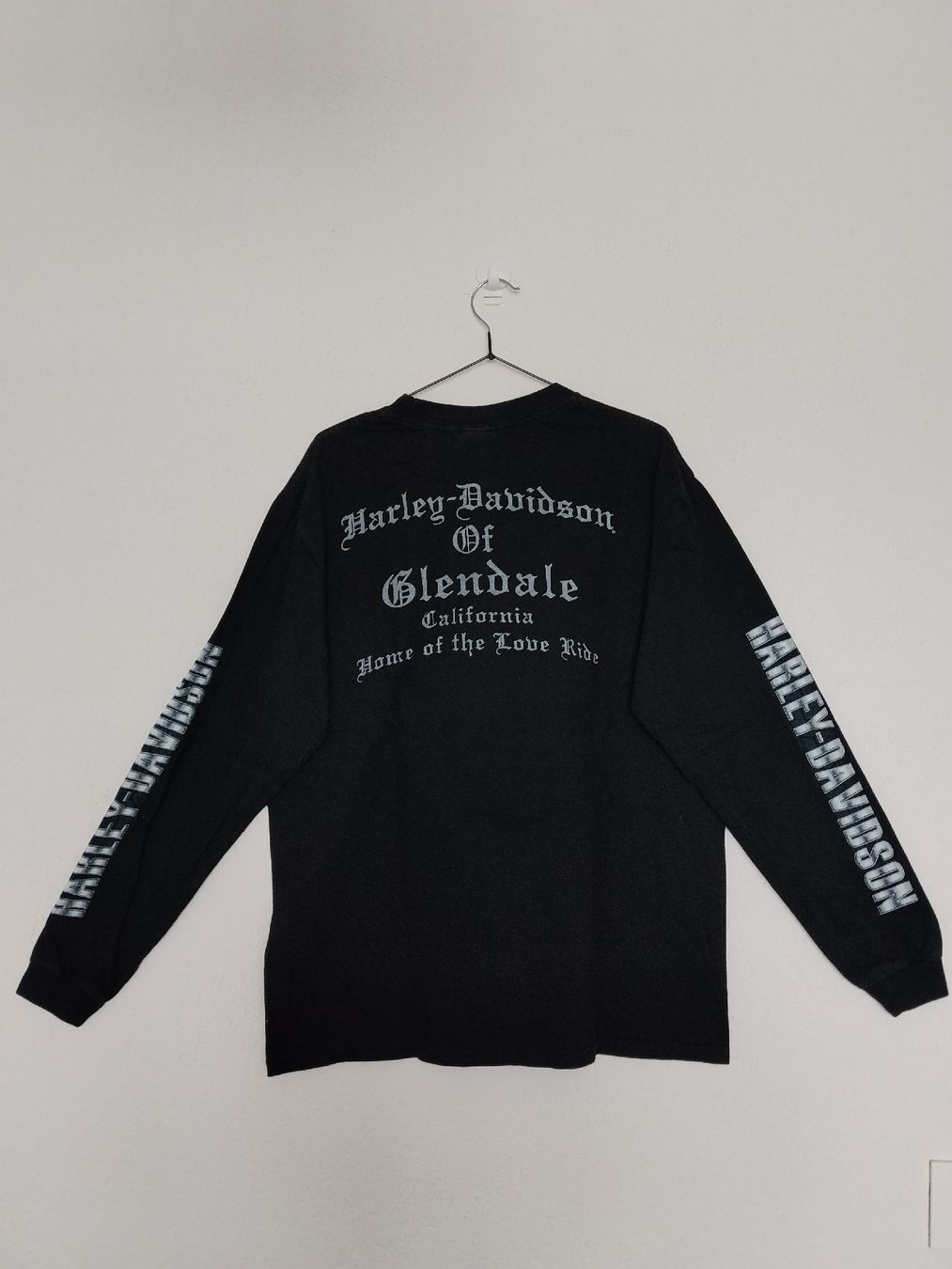 T-shirt: Harley Davidson Langarmshirt Glendale California  – Usato da Schöftland venduto da blumi02 1