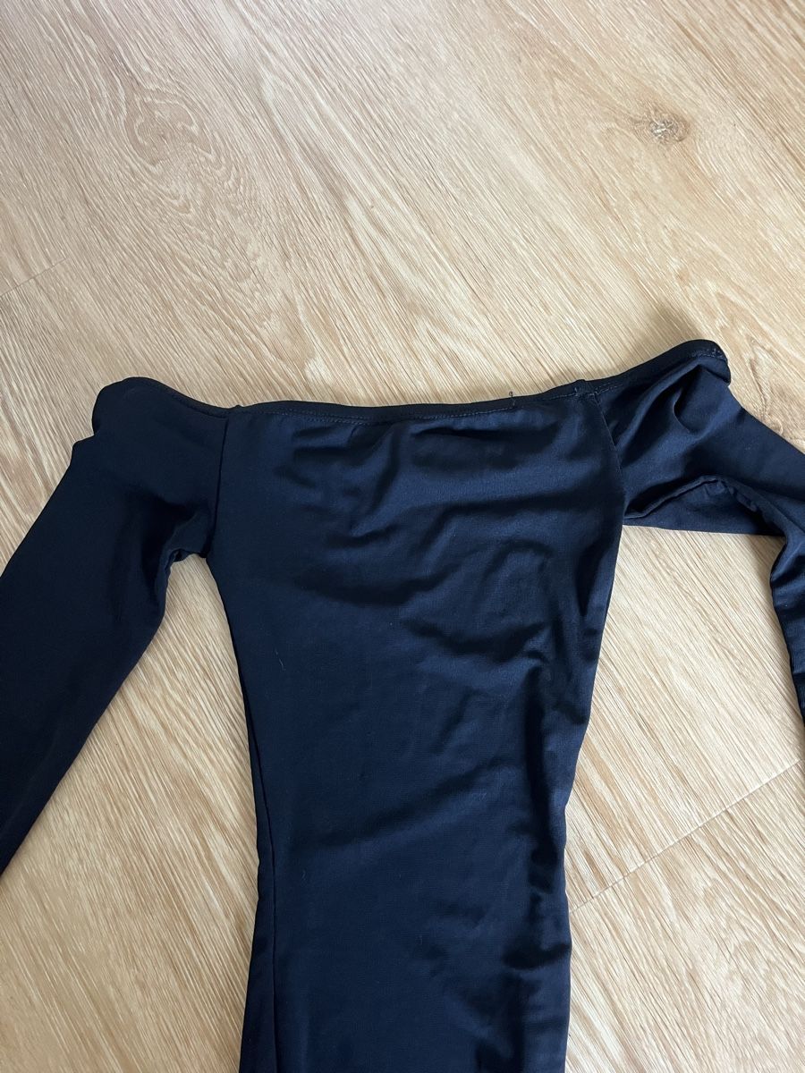 Zara Top: Schwarzer Mesh Off Shoulder Body  – Usato da Zürich venduto da ale_t 2