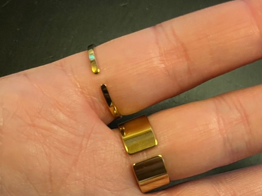 Anelli: Ring Set mit Herz ( one Size), Nr. 68 – Nuovo (secondo la descrizione) da Gams venduto da Mariawicca 2