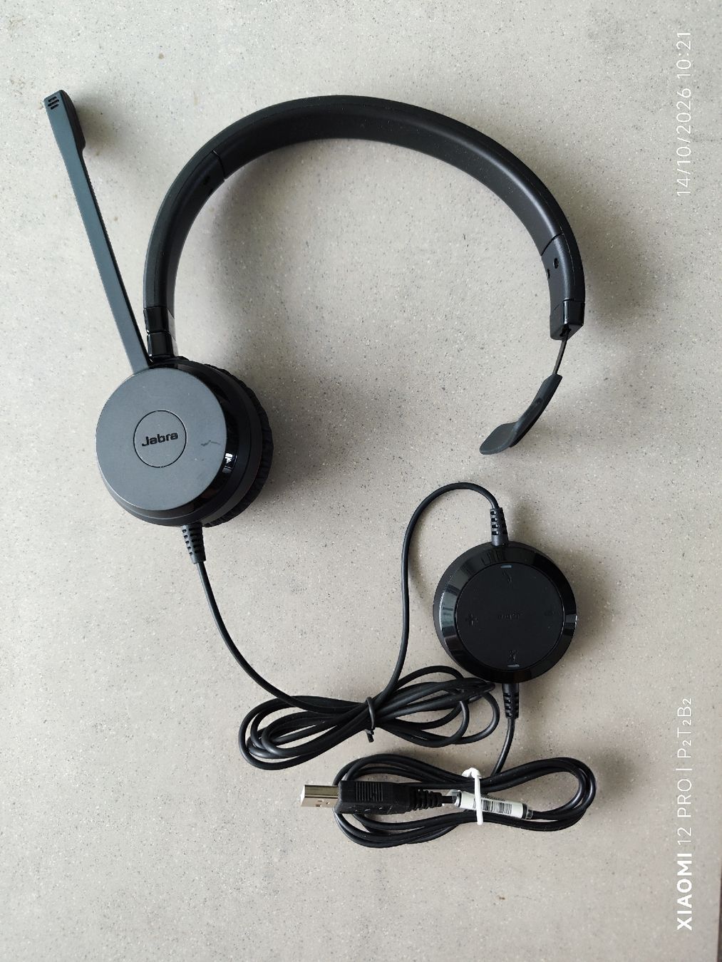 Jabra Cuffie: Jabra Evolve 20 Wired Headset with USB Controller – Usato da Baden venduto da JYMT188 1