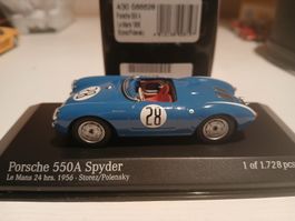 Minichamps 1:43 Porsche 550A Le Mans 1956 (Storez/Polensky)
