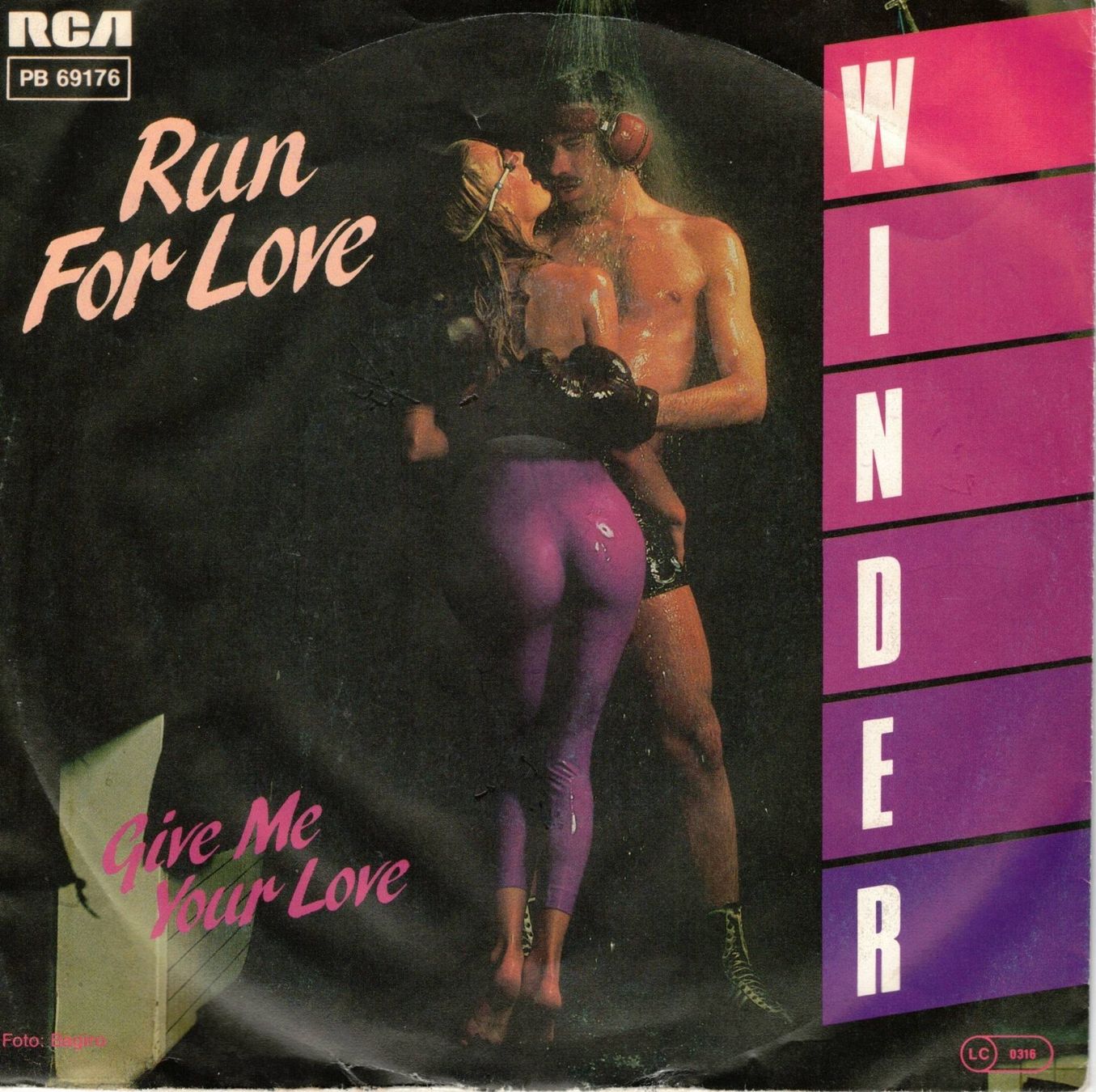 Schallplatten: Winder  --  Run for Love  Single7 – Gebraucht aus Rheinau von asteng