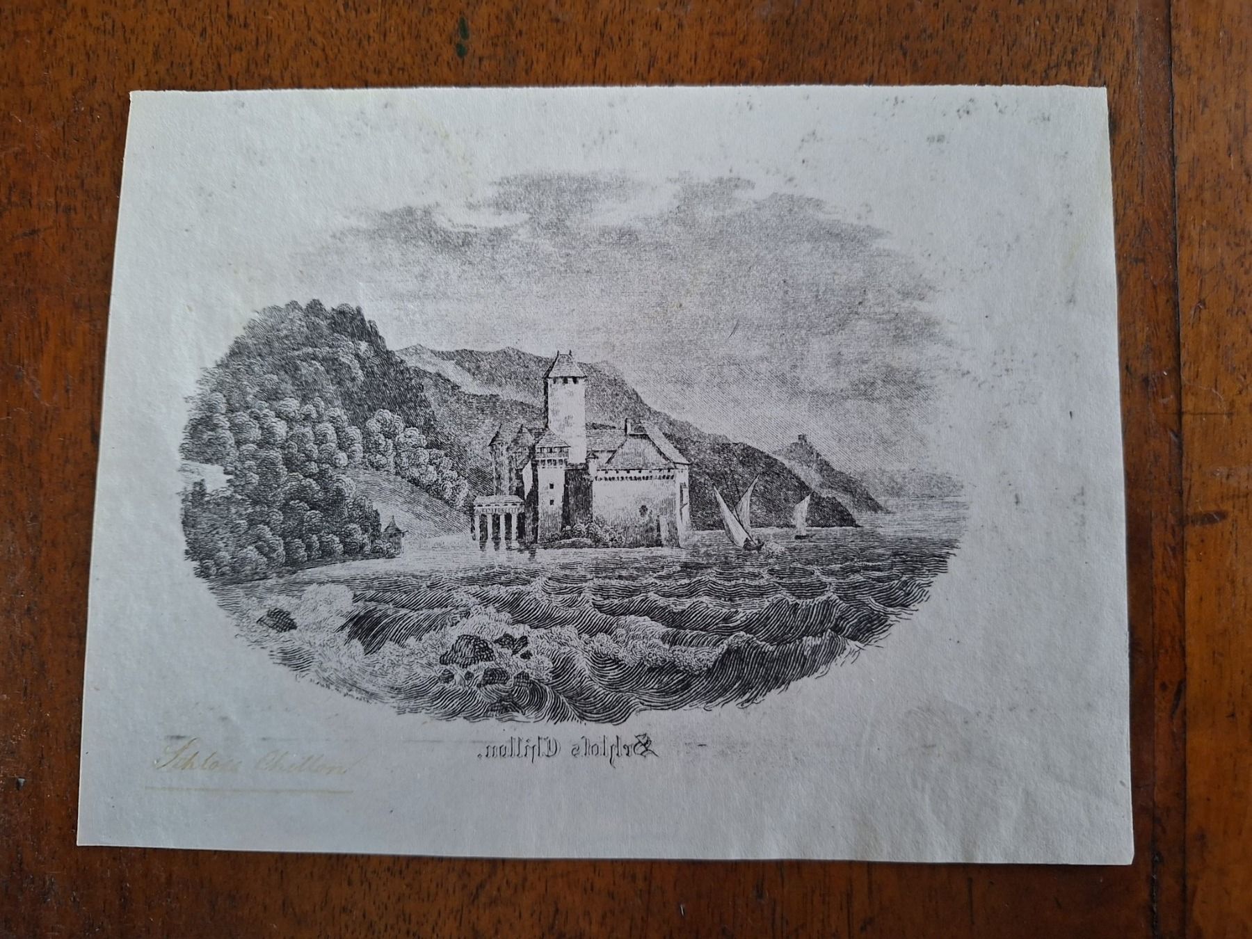 Gravures: CHILLON – D'occasion à Bevaix par bohrap 2