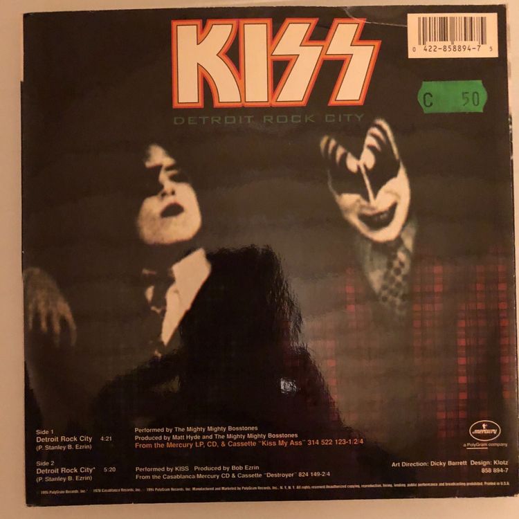 Ouvre-bouteille KISS Gene Simmons M&eacute;tal Solide Rock Roll MAN