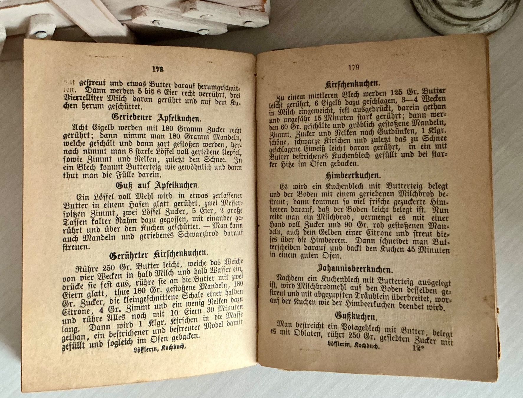 Libri: URALTES KOCHBUCH UM 1880 – Usato da Zell LU venduto da Silvermemory 5