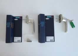 2 Stück HOPPE Fenstergriff abschliessbar London 013S/U34