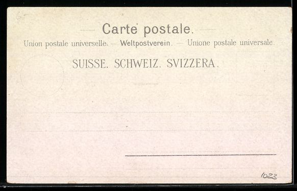 Cartes postales: Litho Rigi, Ortsansicht, Rigi-Bahn – D'occasion à Berlin par bartko-reher 1