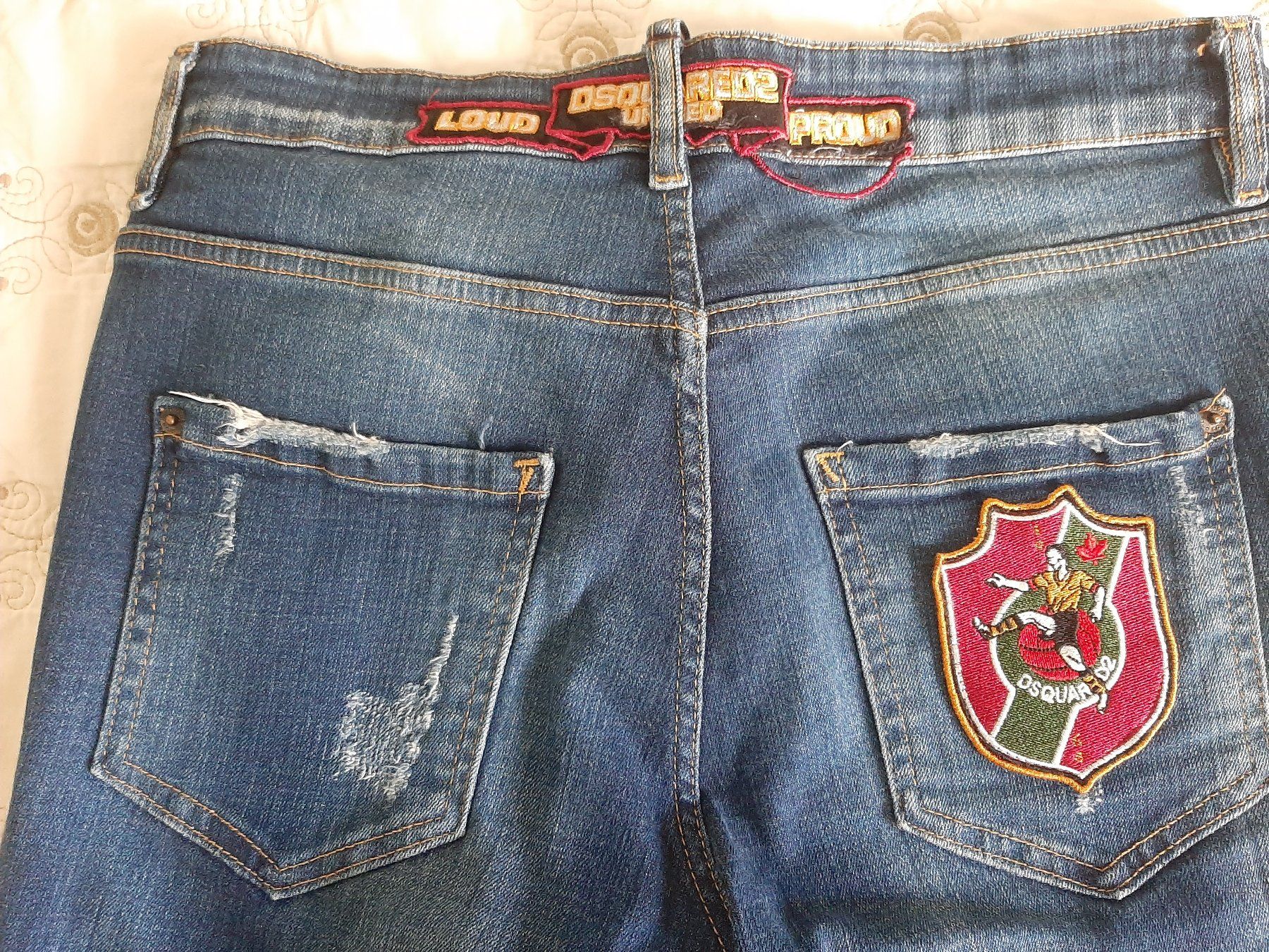 Kleiderpakete: Dsquared2 Cool Patch Jeans Hose+ Plein Pullover+Hemd Paket M – Gebraucht aus Uster von BellaBimbaQ 4