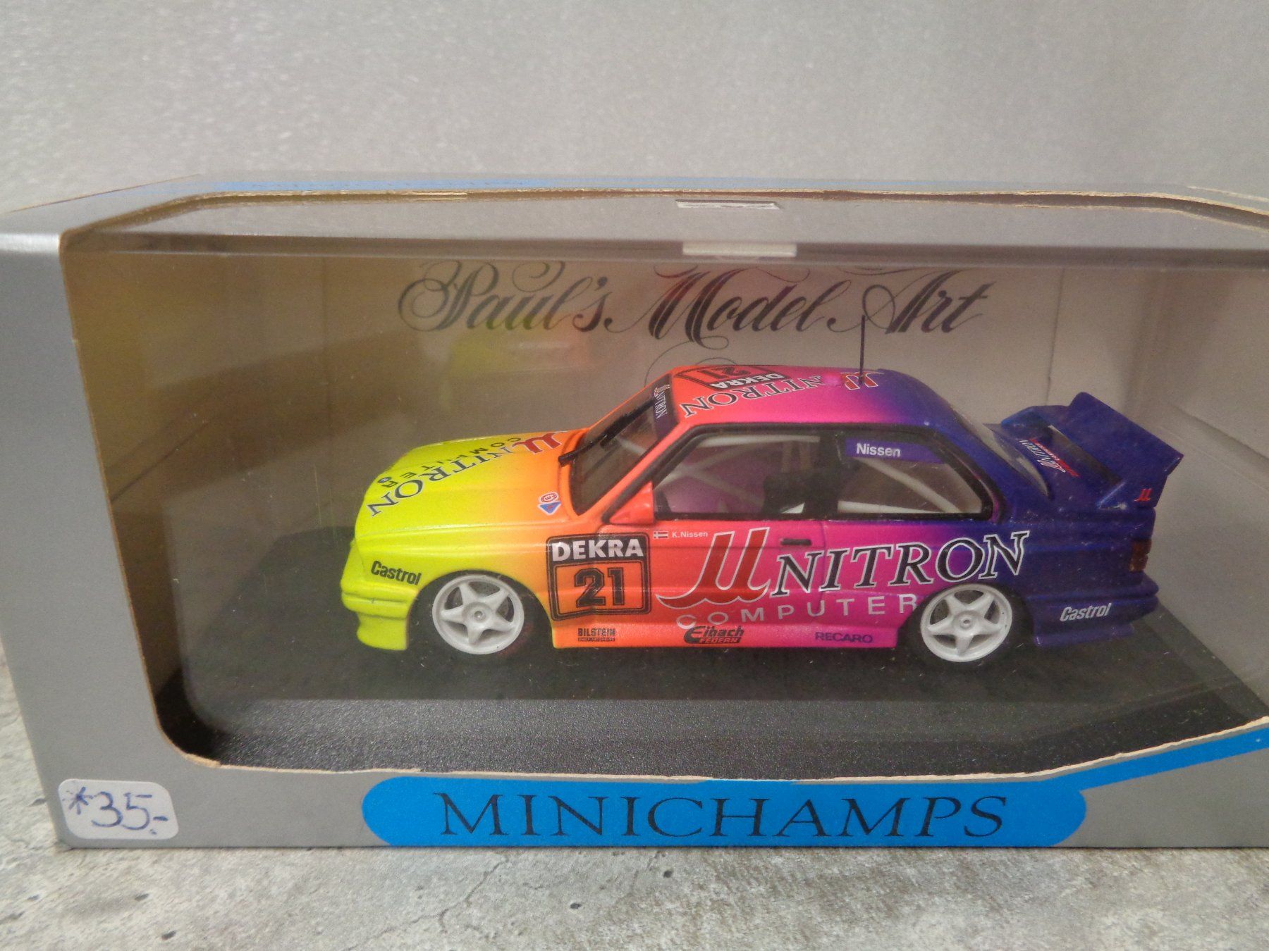 BMW Modellautos: Minichamps 1:43 BMW M3 E30 DTM 1992 – Neu und originalverpackt aus Reconvilier von rallycar